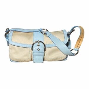 Vintage Coach Hampton Soho Flap Shoulder Bag M05S-1879